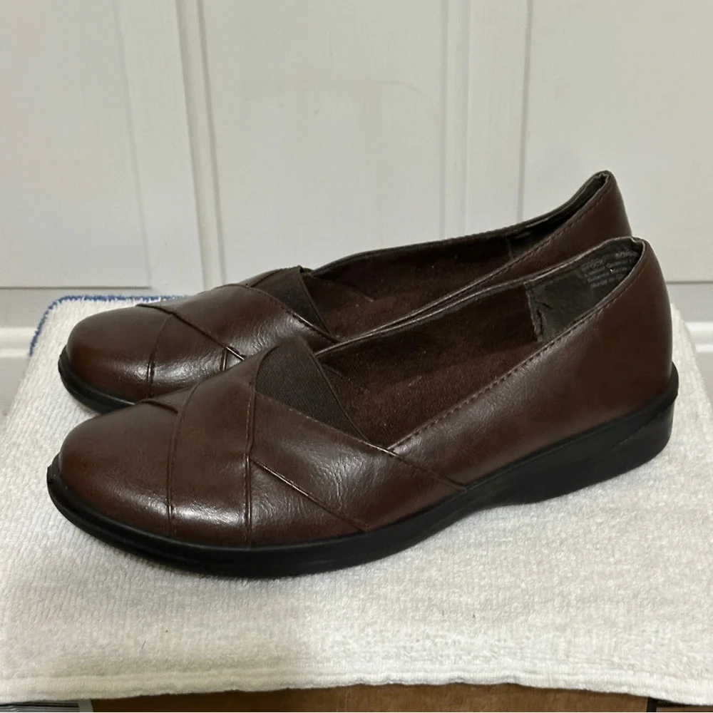 Aerocushion Ultimate Comfort Memory Foam Shoes Women's‎ Size 8.5 Sophie Brown